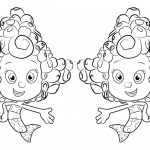 Bubble Guppies Coloring Pages Deema