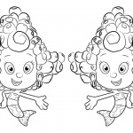 Bubble Guppies Coloring Pages Deema