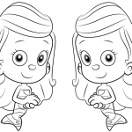 Bubble Guppies Coloring Pages Molly