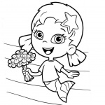 Bubble Guppies Coloring Pages Oona