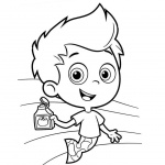 Bubble Guppies Gil Coloring Pages