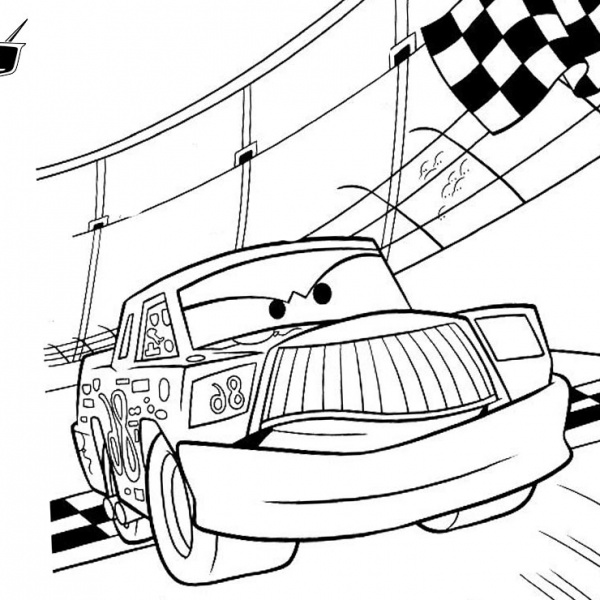 Cars Pixar Coloring Pages Rust Eze - Free Printable Coloring Pages