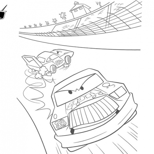 Cars Pixar Coloring Pages Rust Eze - Free Printable Coloring Pages
