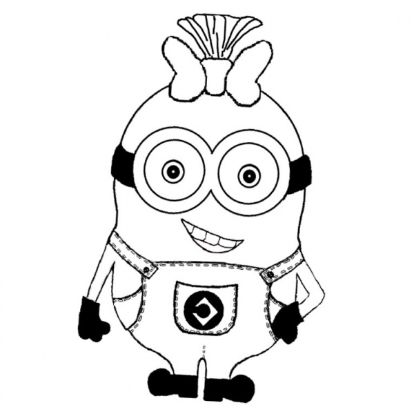 Minion Coloring Pages Take Us to Orlando - Free Printable Coloring Pages