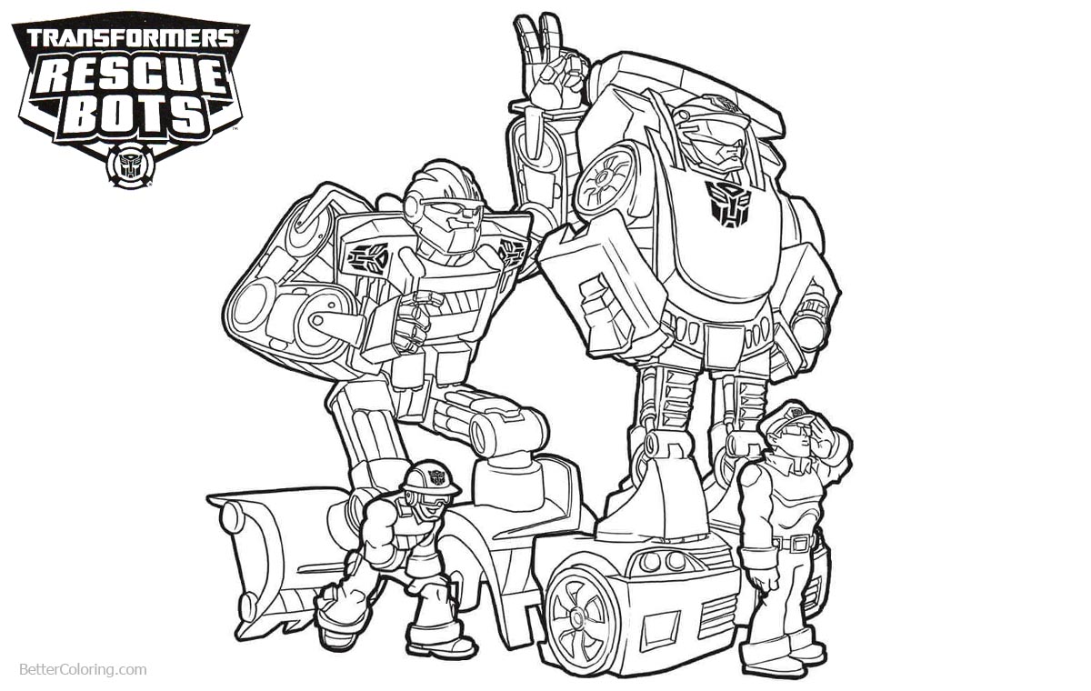 Download Characters from Transformers Rescue Bots Coloring Pages ...