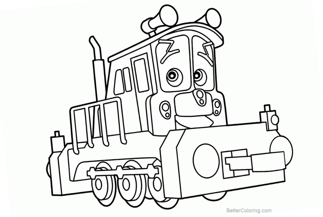 Free Chuggington Coloring Pages Clipart printable