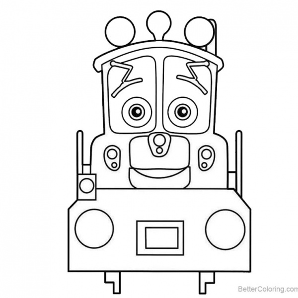 Chuggington Coloring Pages Two Characters - Free Printable Coloring Pages