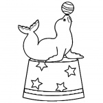 Circus Coloring Pages