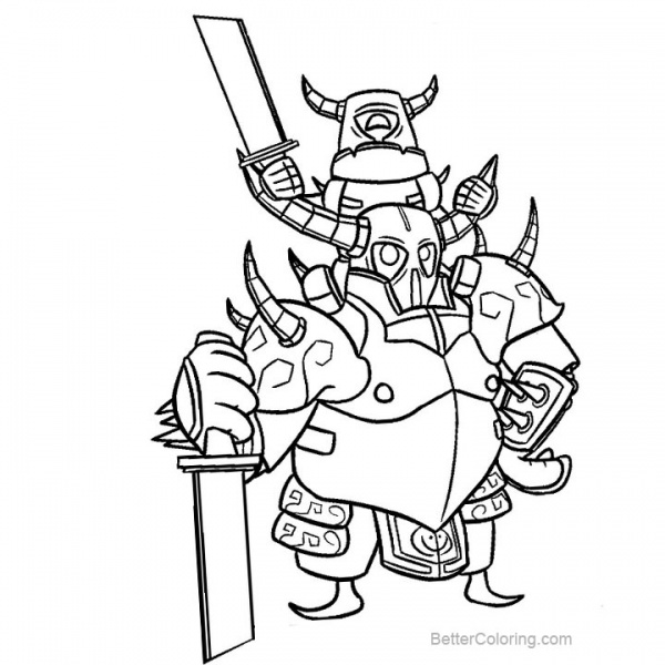 Clash Royale Coloring Pages Ice Wizard - Free Printable Coloring Pages