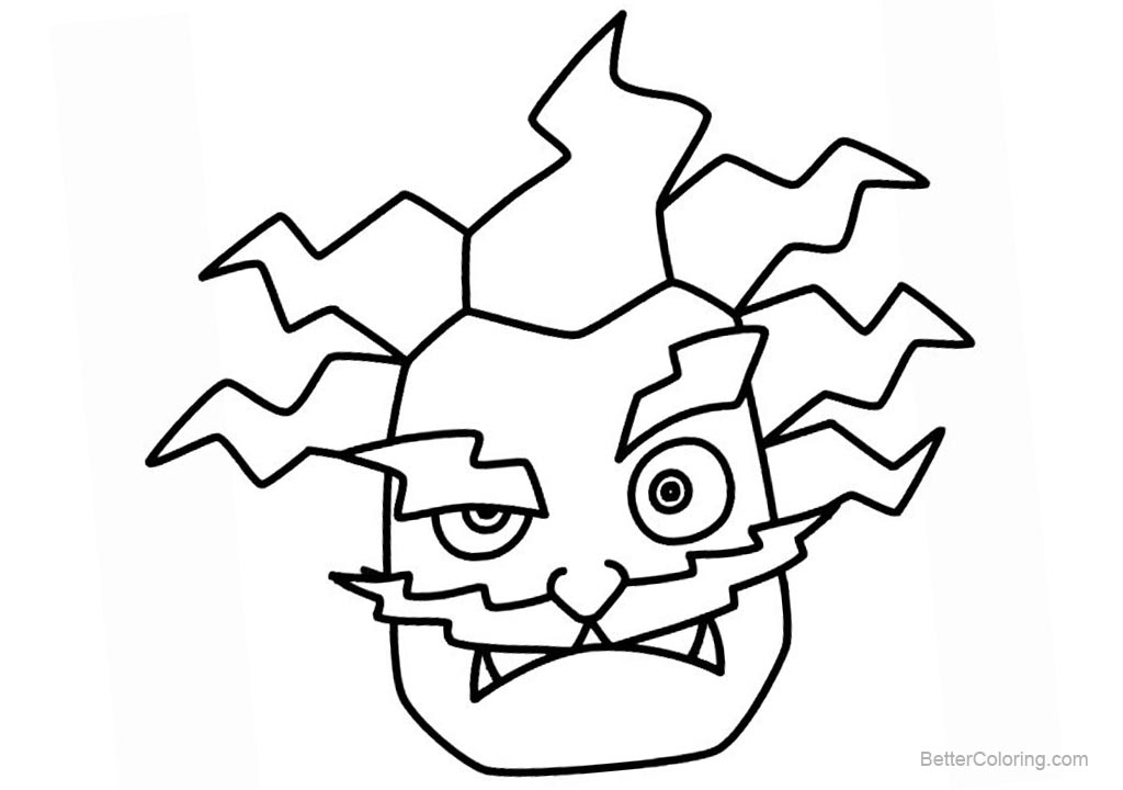 Free Clash Royale Coloring Pages Face Drawing printable