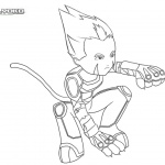 Code Lyoko Coloring Pages Odd Fan Art by feareffectinferno