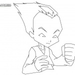 Code Lyoko Coloring Pages Odd by PrinceVegeta76