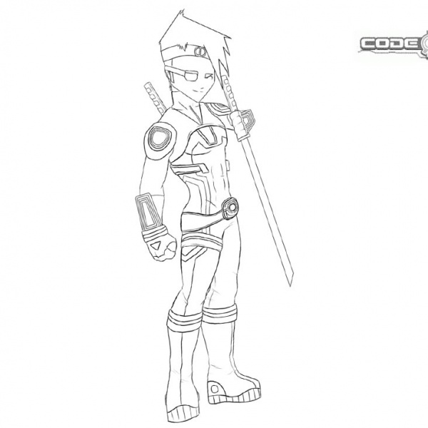 Code Lyoko Coloring Pages Free Printable Coloring Pages