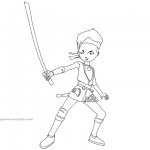 Code Lyoko Coloring Pages Ulrich Stern