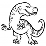 Cool Dinosaurs Coloring Pages