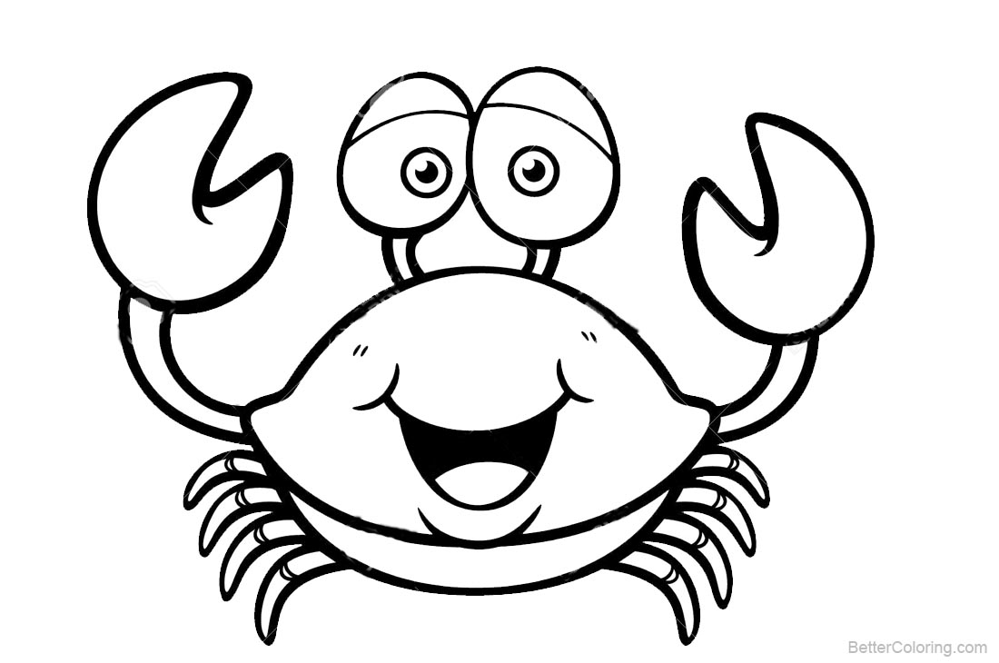 Crab Coloring Pages Lineart Free Printable Coloring Pages Crab Coloring Pages Lineart Free Printable Coloring Pages