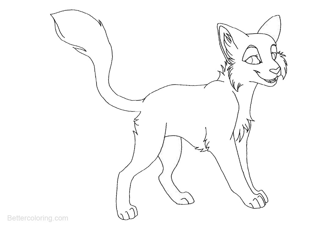 Download Cute Warrior Cats Coloring Pages - Free Printable Coloring Pages