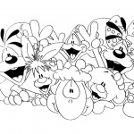 Diddl Coloring Pages Characters Lineart