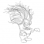 Evil Minion Coloring Pages Fan Art