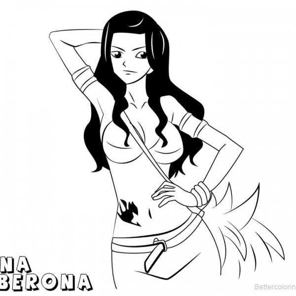 Fairy Tail Coloring Pages Natsu Dragneel - Free Printable Coloring Pages