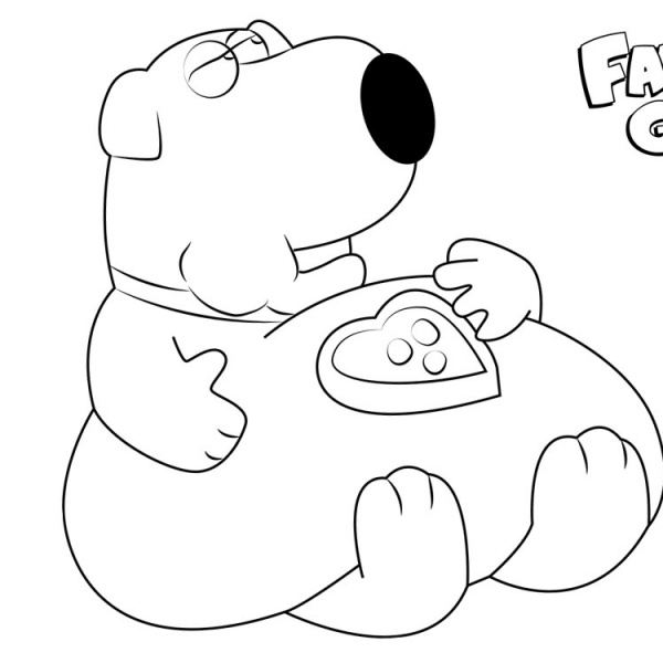 Family Guy Coloring Pages Characters - Free Printable Coloring Pages