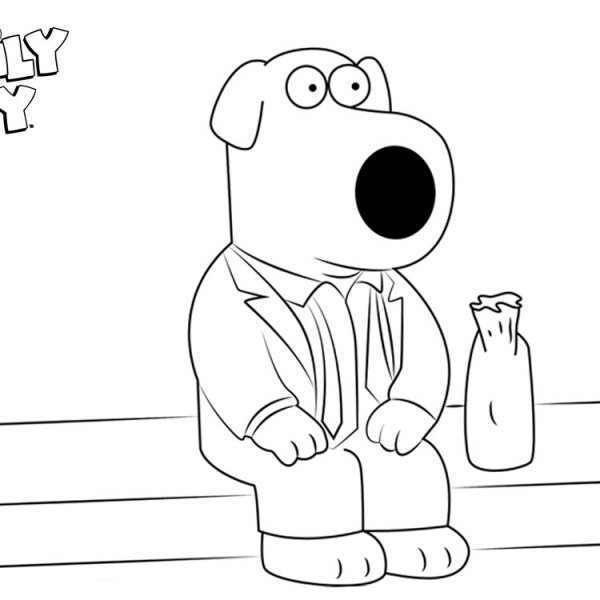Family Guy Coloring Pages - Free Printable Coloring Pages