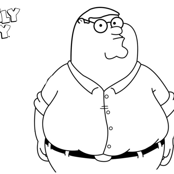 Family Guy Coloring Pages Sad Stewie - Free Printable Coloring Pages