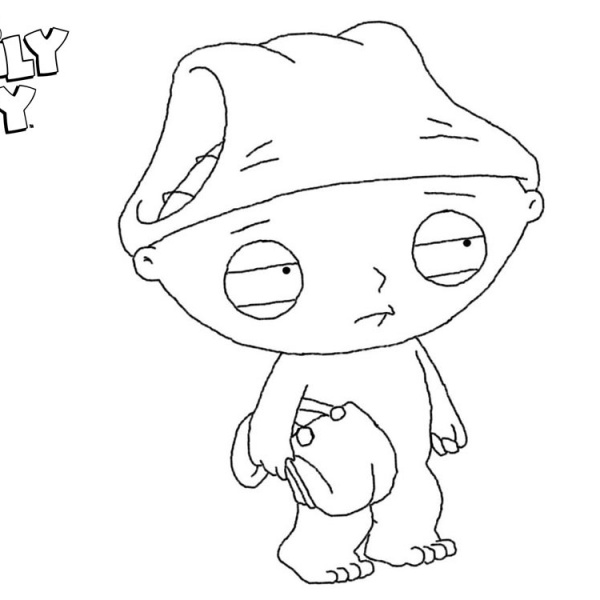 Family Guy Coloring Pages Stewie and Brian - Free Printable Coloring Pages