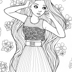 Fancy Baylee Jae Coloring Pages