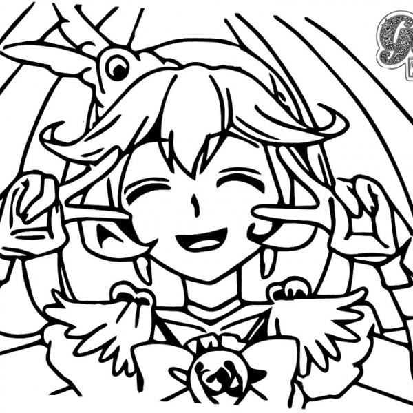 Glitter Force Characters Coloring Pages Free Printable Coloring Pages