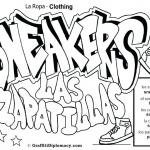 Graffiti Coloring Pages Sneakers Drawing