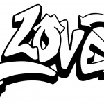 Graffiti Letters Love Coloring Pages