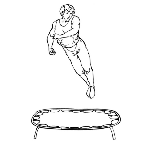 Gymnastics Coloring Pages Black and White - Free Printable Coloring Pages