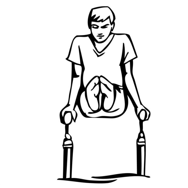 Gymnastics Rhythmic Coloring Pages - Free Printable Coloring Pages