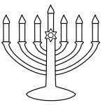 Kwanzaa Coloring Pages Candles