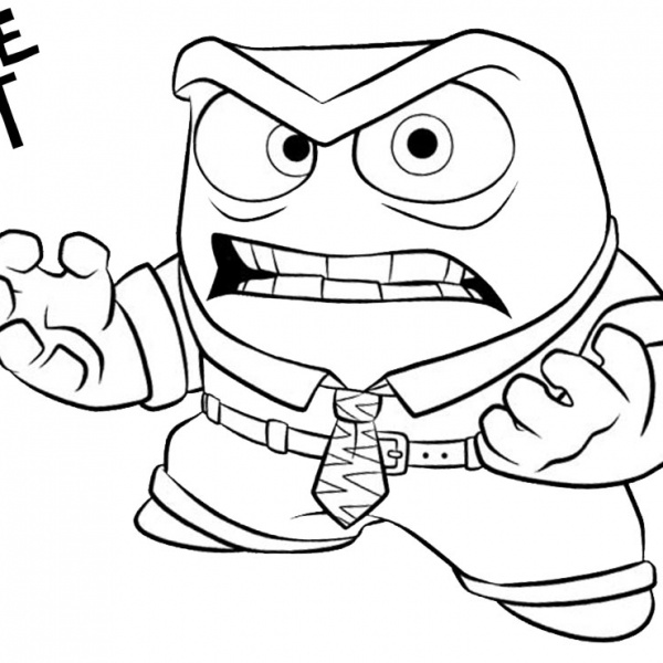 Inside Out Characters Coloring Pages - Free Printable Coloring Pages