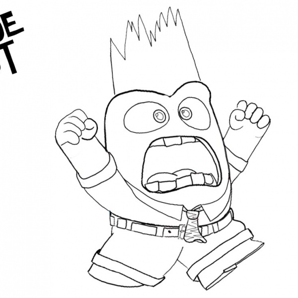 Inside Out Riley Coloring Pages - Free Printable Coloring Pages
