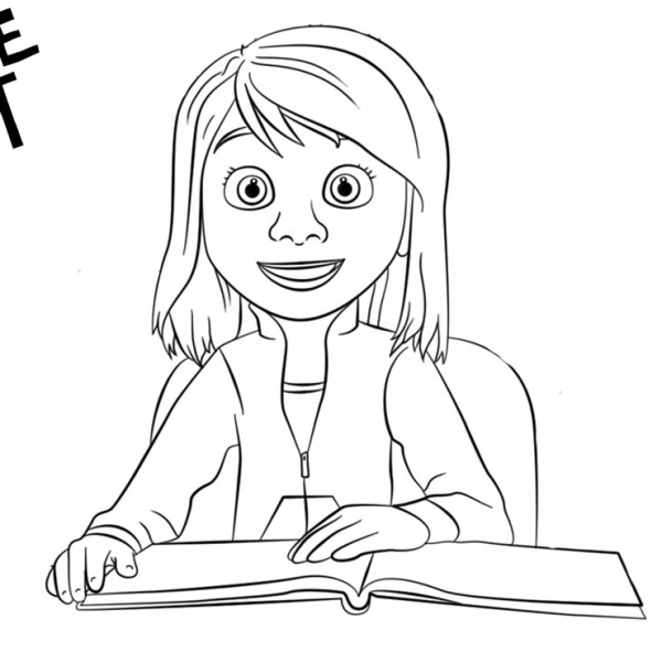 Inside Out Coloring Pages - Free Printable Coloring Pages