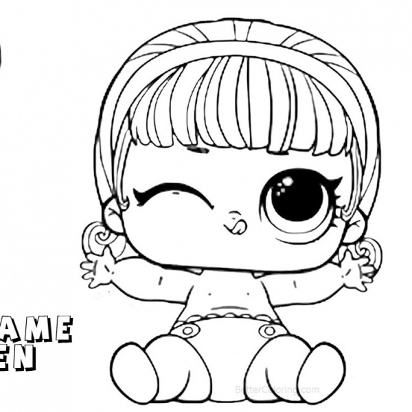 LOL Coloring Pages Series 3 Coloring Pages - Free Printable Coloring Pages