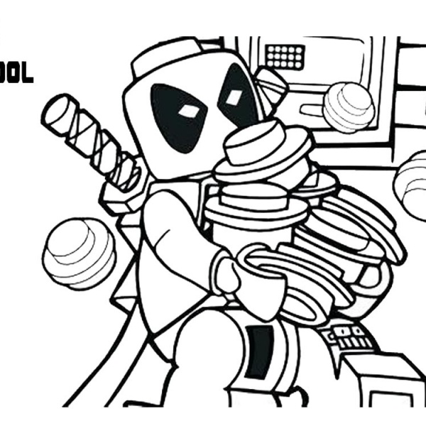 Baby Deadpool Coloring Pages by truze - Free Printable Coloring Pages