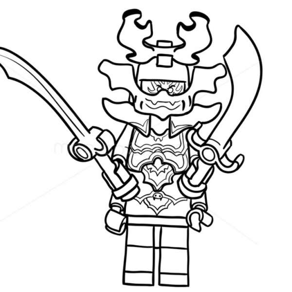 Ninjago Scales Coloring Page Coloring Pages