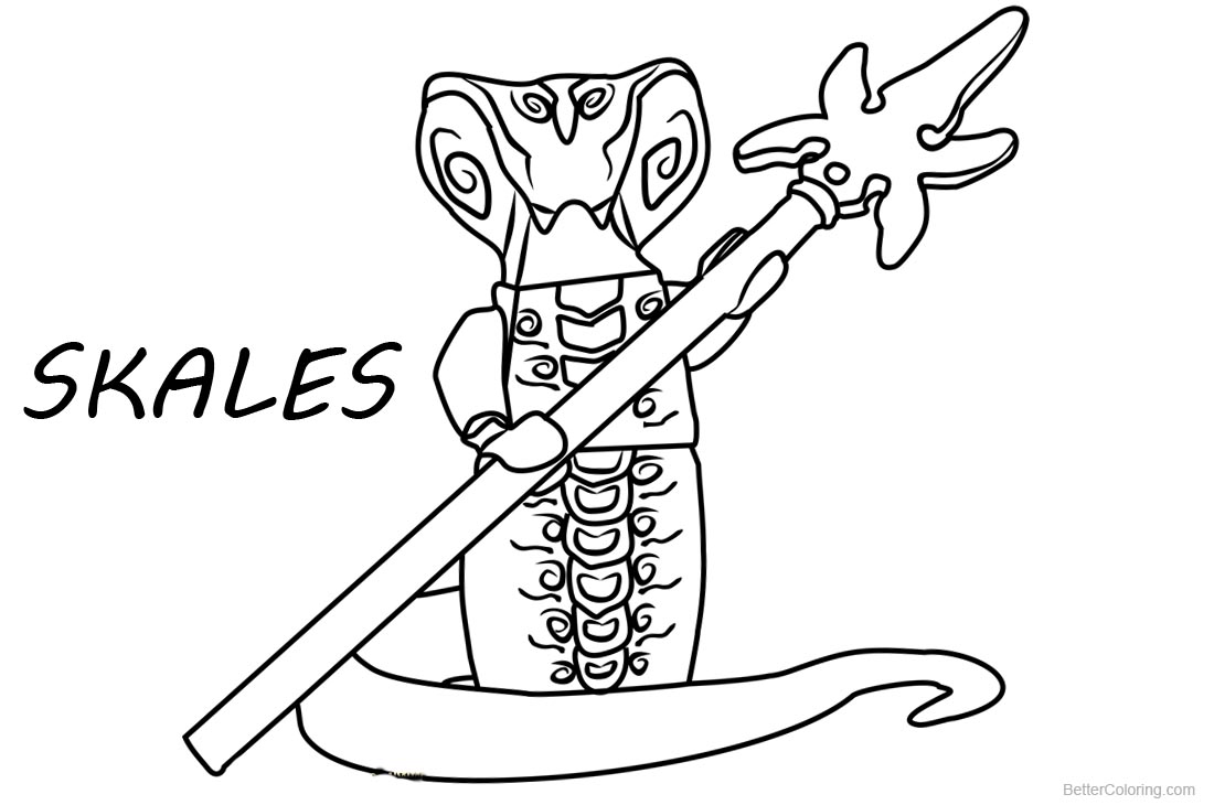 Ninjago Skales Coloring Page Free Lego Ninjago Coloring Pages | Images ...