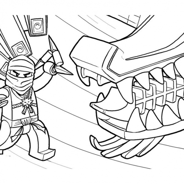 PIXAL from Lego Ninjago Coloring Pages - Free Printable Coloring Pages
