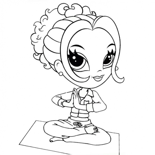 Lisa Frank Coloring Pages Beautiful Cat Angel by michy123 - Free ...