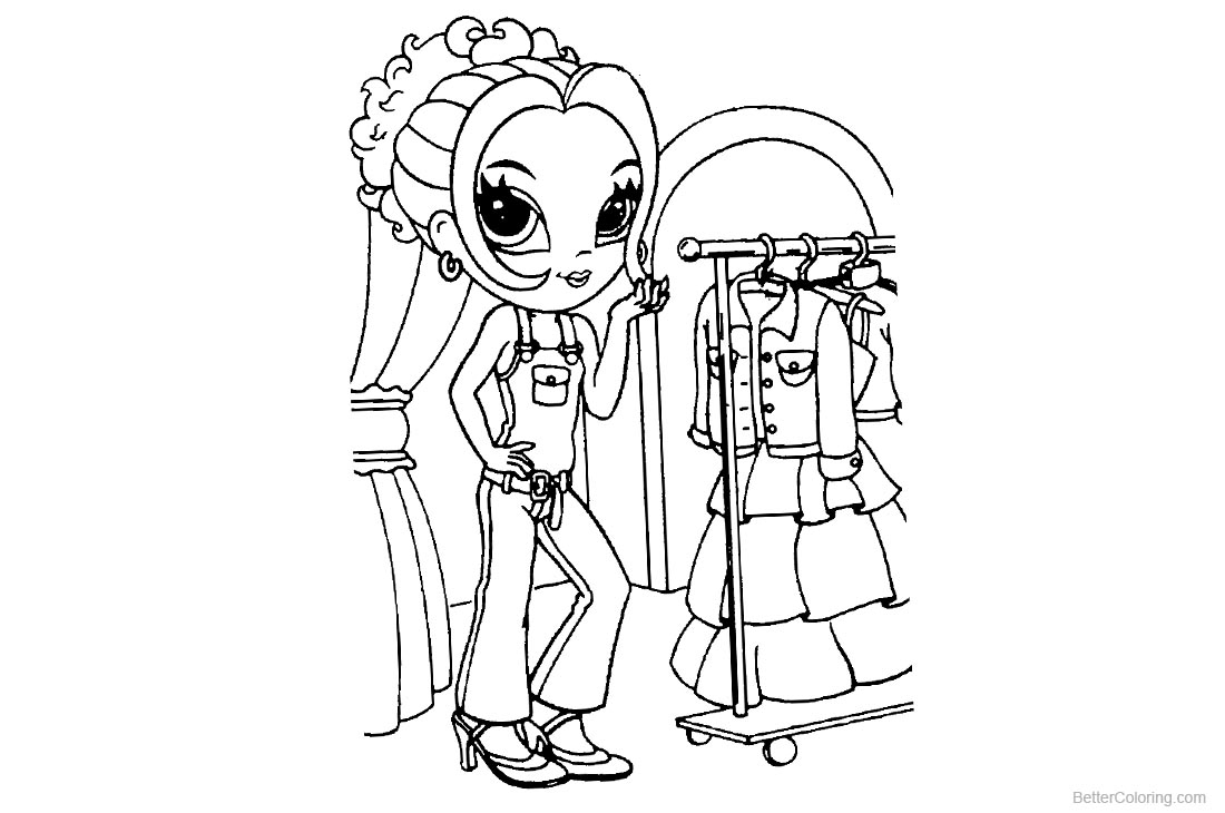 Lisa Frank Coloring Pages Clothes Store - Free Printable Coloring Pages