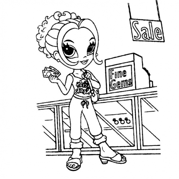 Lisa Frank Coloring Pages Black and White - Free Printable Coloring Pages