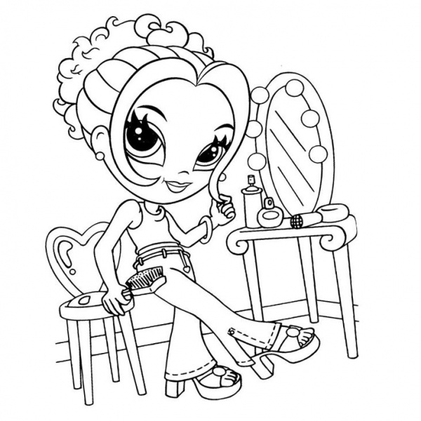Lisa Frank Coloring Pages Beautiful Cat Angel by michy123 - Free ...