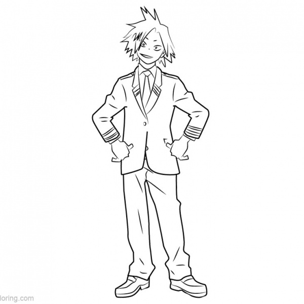 My Hero Academia Coloring Pages wip by whymeiy - Free Printable ...