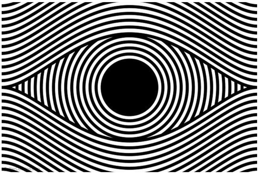 Optical Illusion Coloring Pages Op Artwork Free Printable Coloring Pages