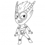 PJ Masks Coloring Pages Firefly